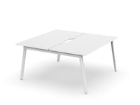 Daytona 2 Person Double Sided Workstation - Without Screen-Elite Office Furniture
