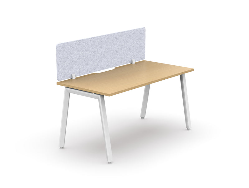 Daytona 1 Person Single Sided Workstation - With Screen-Elite Office Furniture