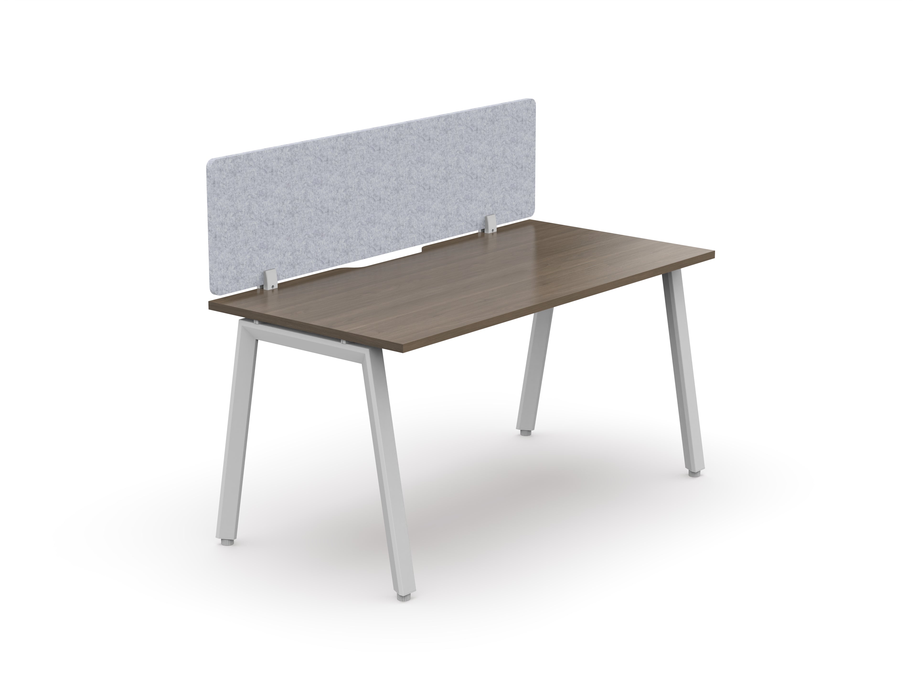 Daytona 1 Person Single Sided Workstation - With Screen