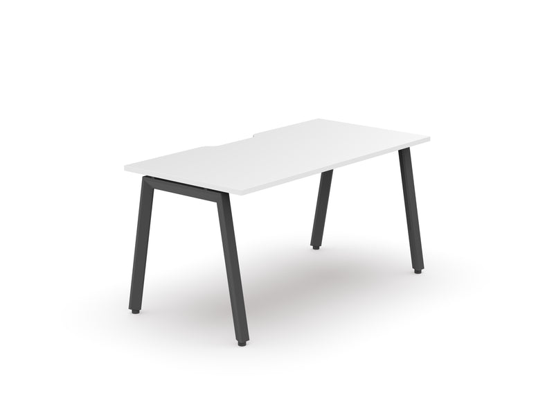 Daytona 1 Person Single Sided Workstation - Without Screen-Elite Office Furniture