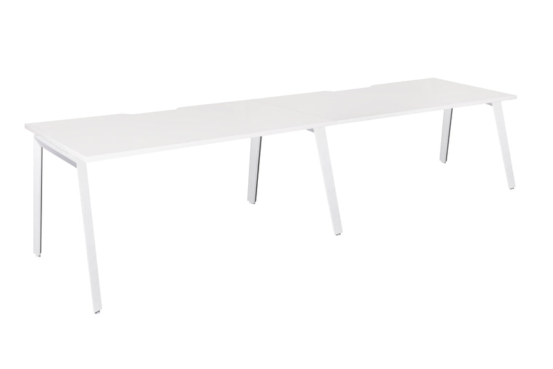 Daytona 2 Person Single Sided Workstation - Without Screen