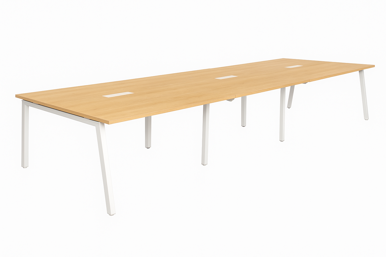 Daytona 6 Person Double Sided Workstation - Without Screen