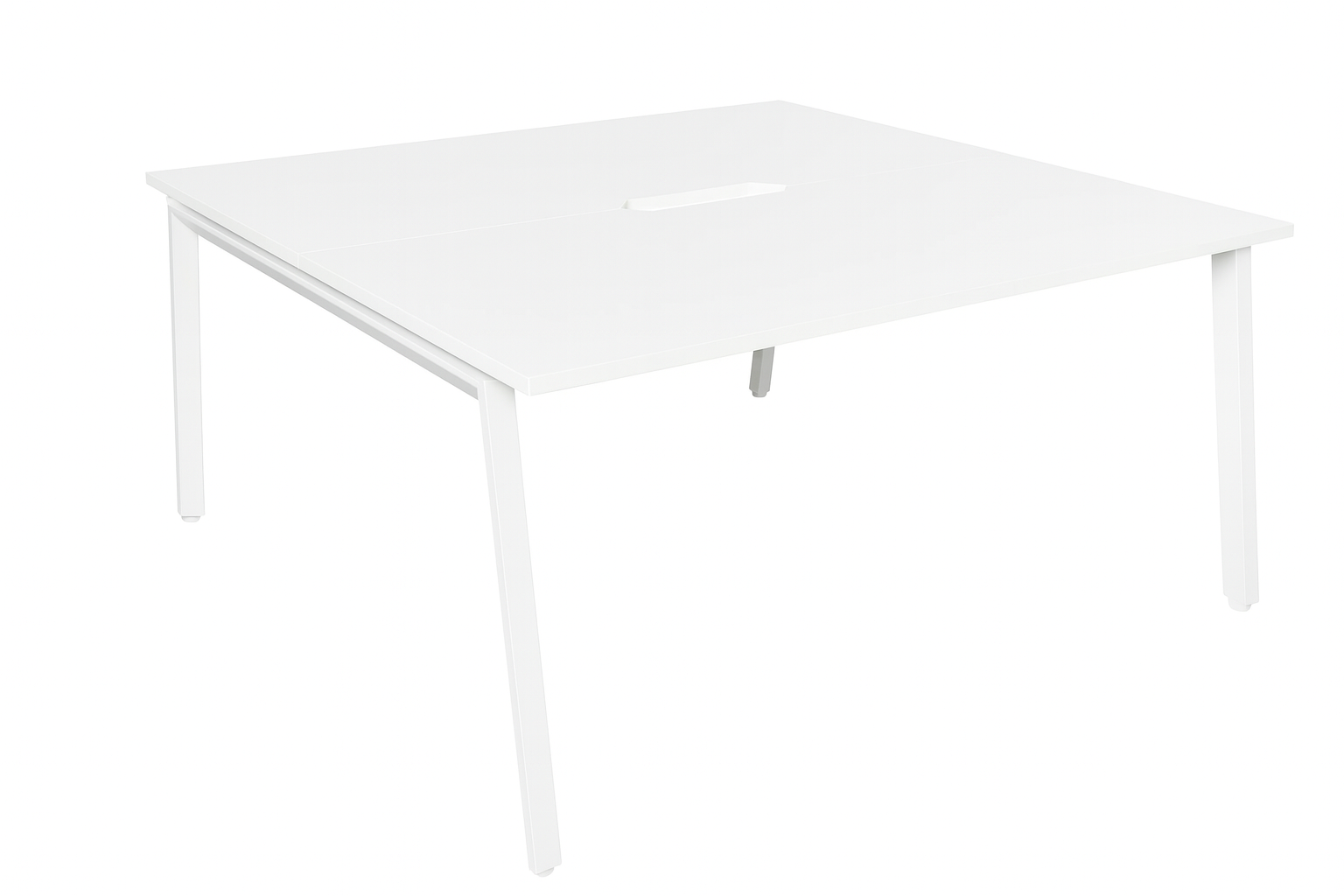 Daytona 2 Person Double Sided Workstation - Without Screen