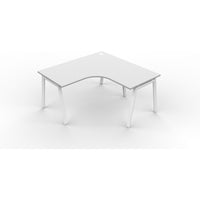 Daytona 1 Person Corner L Shape Workstation - Without Screen-Elite Office Furniture