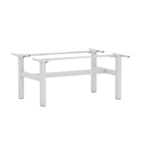 Agile Fixed Rectangle 2-Person Double-sided Desk Workstation - Frame Only