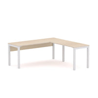 Axis Straight Workstation with Return and Modesty