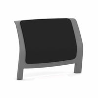 Game Chair Back Shell with Fabric Insert