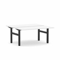 Klass Fixed 2-Person Double-sided Desk Workstation