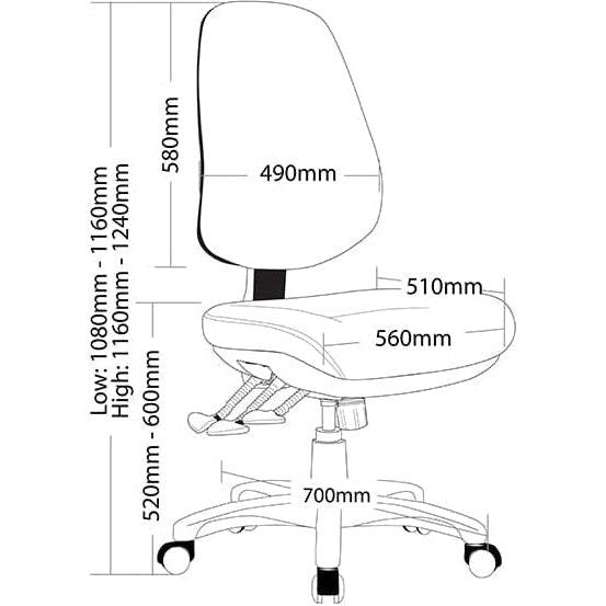 Epic 3 Lever Task Chair