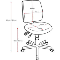 Ergo Midi Medium Back Chair