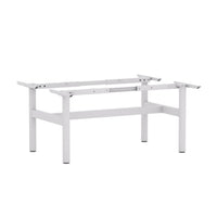 Agile Fixed Round 2-Person Double-sided Desk Workstation - Frame Only