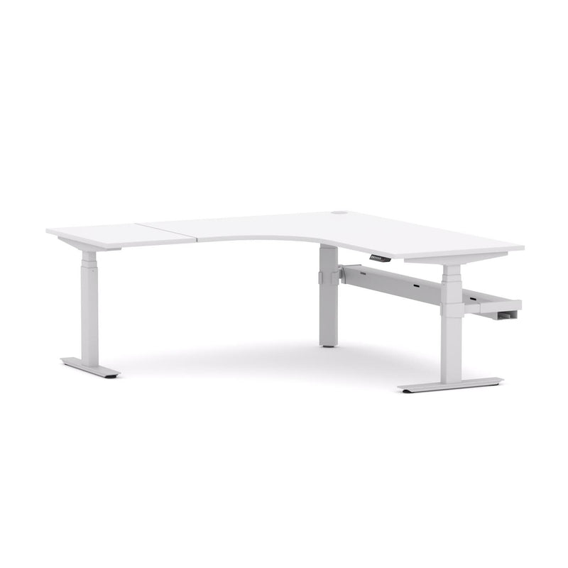 AgileMotion+ 3C/2M Electric Rectangle 90° Workstation