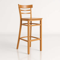 Vienna Barstool Timber Seat