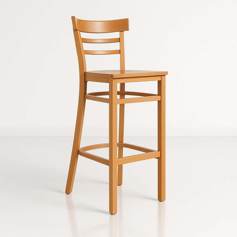 Vienna Barstool Timber Seat