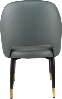 Durafurn Semifreddo Chair - Black Metal 450h Legs