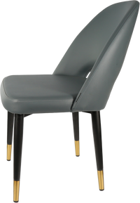 Durafurn Semifreddo Chair - Black Metal 450h Legs