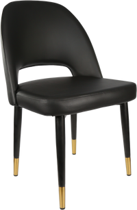 Durafurn Semifreddo Chair - Black Metal 450h Legs