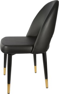 Durafurn Semifreddo Chair - Black Metal 450h Legs