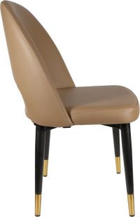 Durafurn Semifreddo Chair - Black Metal 450h Legs