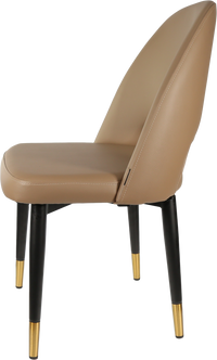 Durafurn Semifreddo Chair - Black Metal 450h Legs