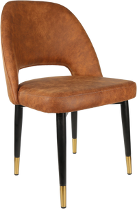 Durafurn Semifreddo Chair - Black Metal 450h Legs