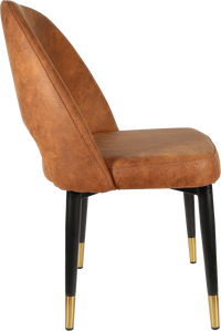 Durafurn Semifreddo Chair - Black Metal 450h Legs