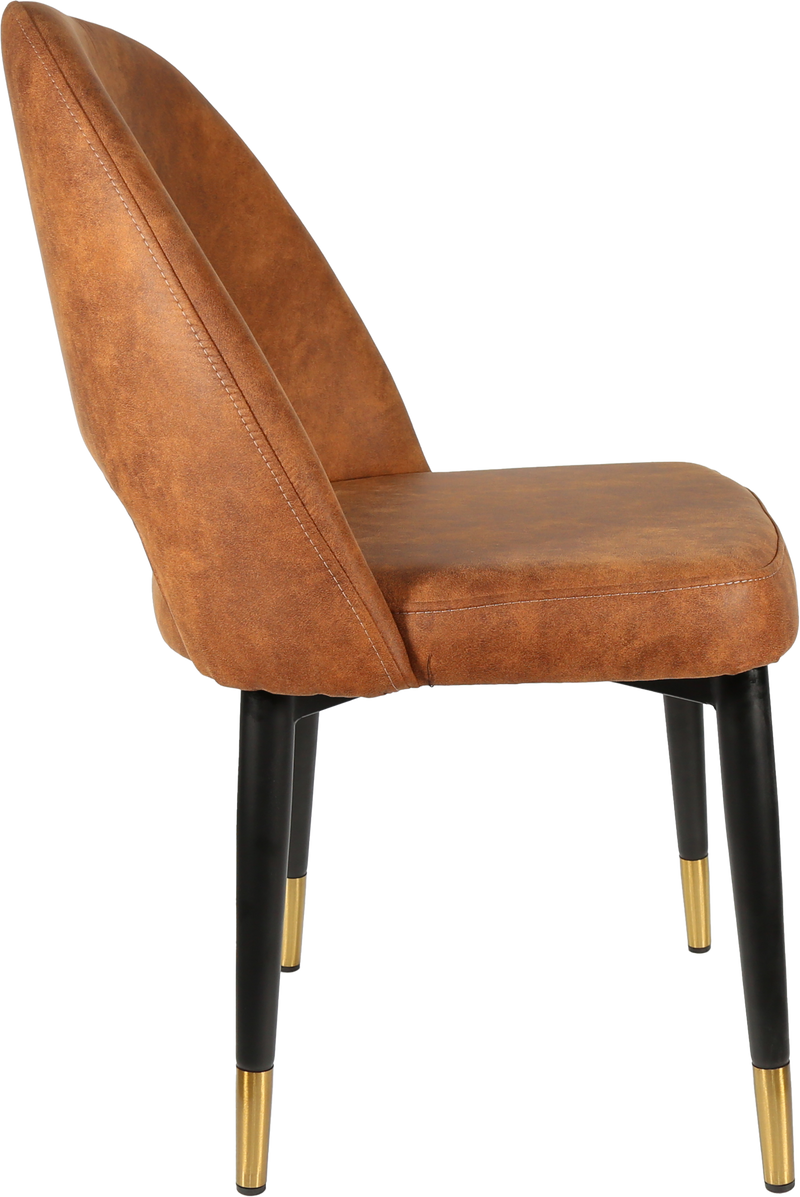 Durafurn Semifreddo Chair - Black Metal 450h Legs