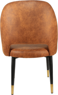 Durafurn Semifreddo Chair - Black Metal 450h Legs