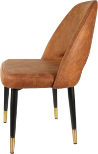 Durafurn Semifreddo Chair - Black Metal 450h Legs