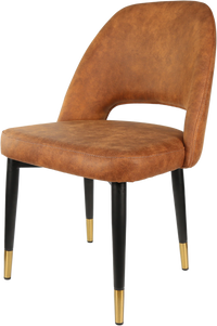 Durafurn Semifreddo Chair - Black Metal 450h Legs