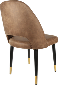 Durafurn Semifreddo Chair - Black Metal 450h Legs