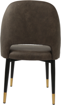 Durafurn Semifreddo Chair - Black Metal 450h Legs