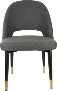 Durafurn Semifreddo Chair - Black Metal 450h Legs