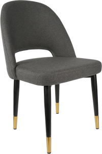 Durafurn Semifreddo Chair - Black Metal 450h Legs