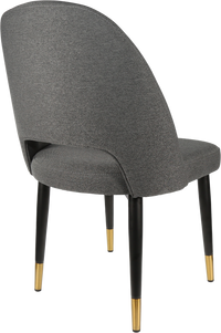 Durafurn Semifreddo Chair - Black Metal 450h Legs