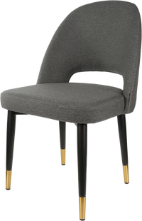 Durafurn Semifreddo Chair - Black Metal 450h Legs