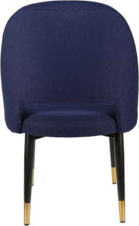 Durafurn Semifreddo Chair - Black Metal 450h Legs