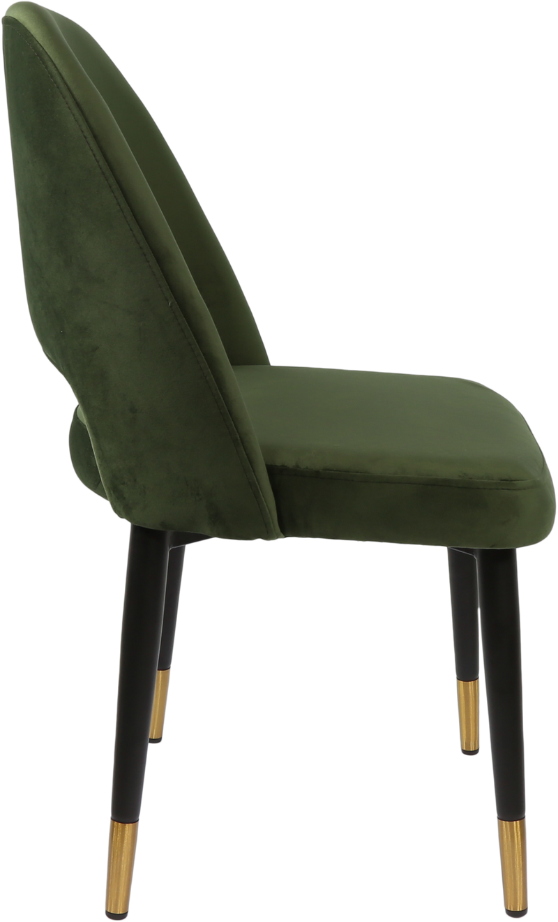 Durafurn Semifreddo Chair - Black Metal 450h Legs