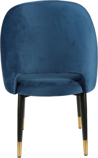 Durafurn Semifreddo Chair - Black Metal 450h Legs