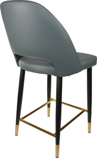 Durafurn Semifreddo Counter Stool - Black Metal 650h Legs-Elite Office Furniture