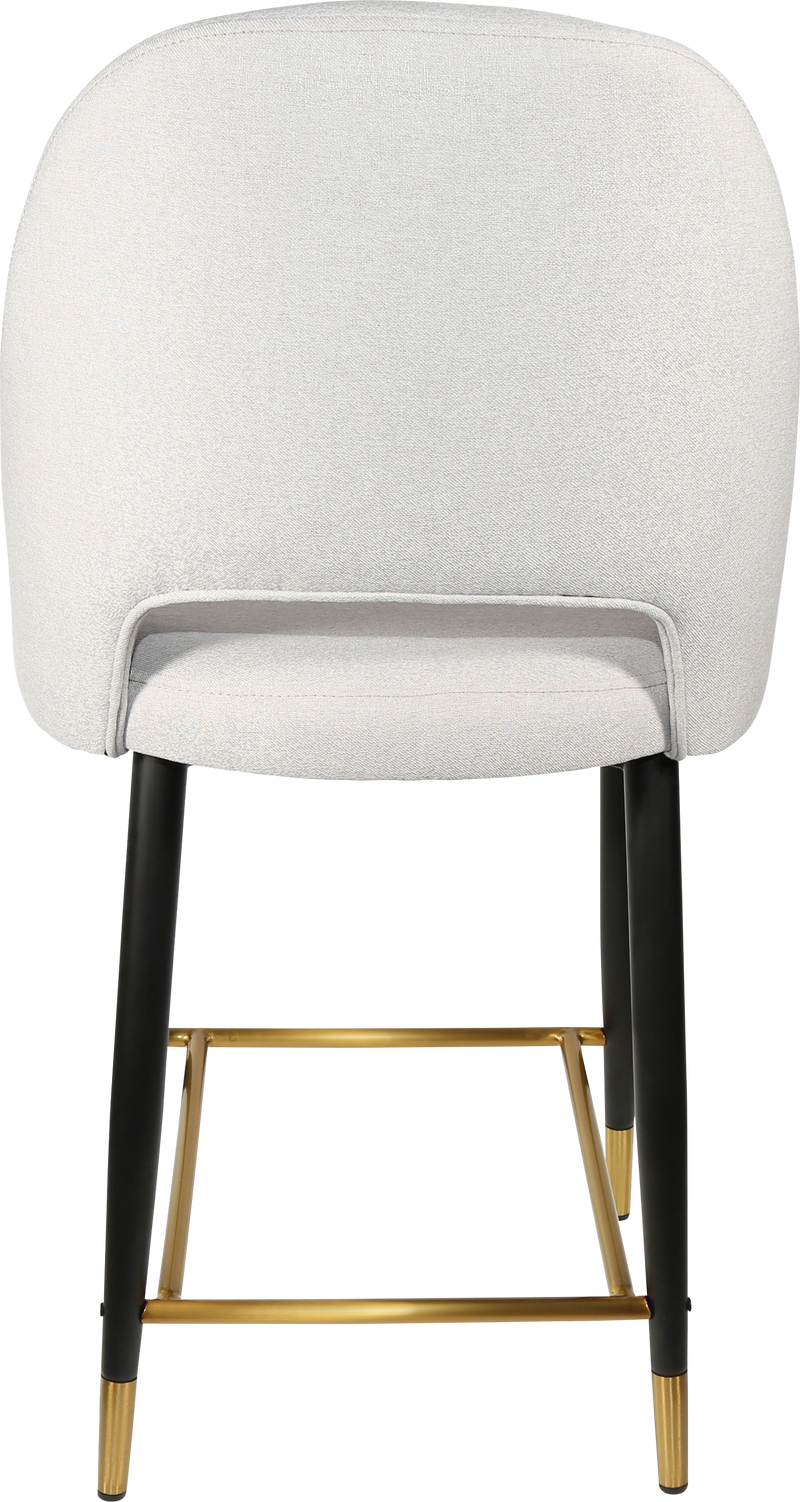 Durafurn Semifreddo Counter Stool - Black Metal 650h Legs-Elite Office Furniture
