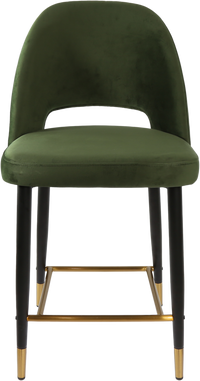 Durafurn Semifreddo Counter Stool - Black Metal 650h Legs-Elite Office Furniture
