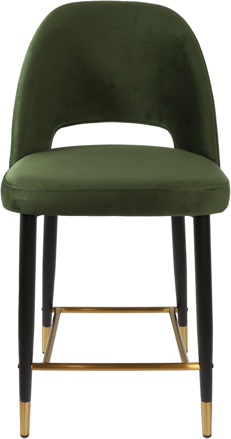 Durafurn Semifreddo Counter Stool - Black Metal 650h Legs-Elite Office Furniture