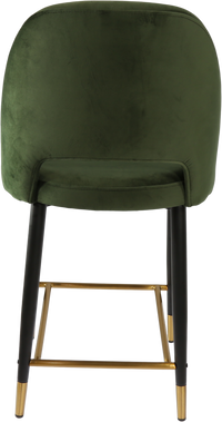 Durafurn Semifreddo Counter Stool - Black Metal 650h Legs-Elite Office Furniture