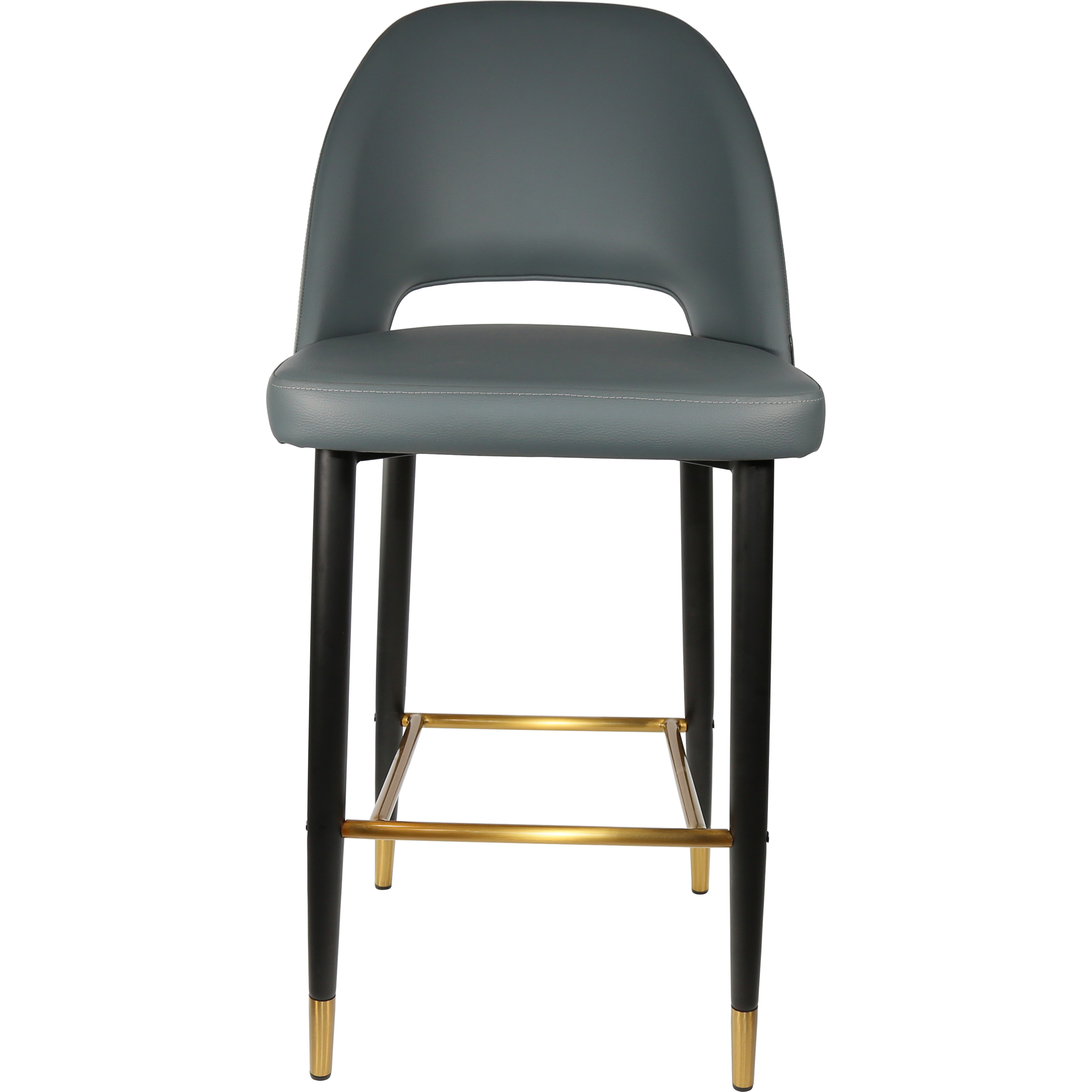 Durafurn Semifreddo Stool - Black Metal 750h Legs-Elite Office Furniture