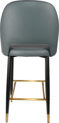Durafurn Semifreddo Stool - Black Metal 750h Legs-Elite Office Furniture