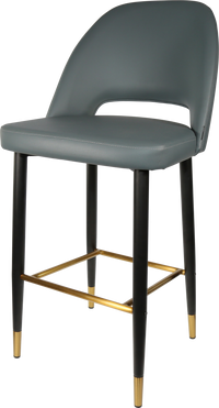 Durafurn Semifreddo Stool - Black Metal 750h Legs-Elite Office Furniture