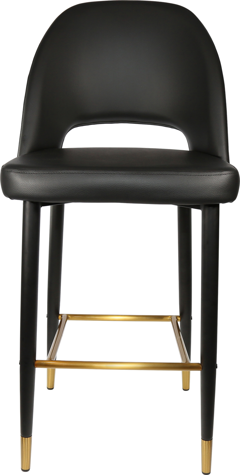 Durafurn Semifreddo Stool - Black Metal 750h Legs-Elite Office Furniture