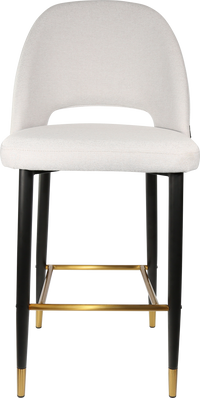 Durafurn Semifreddo Stool - Black Metal 750h Legs-Elite Office Furniture