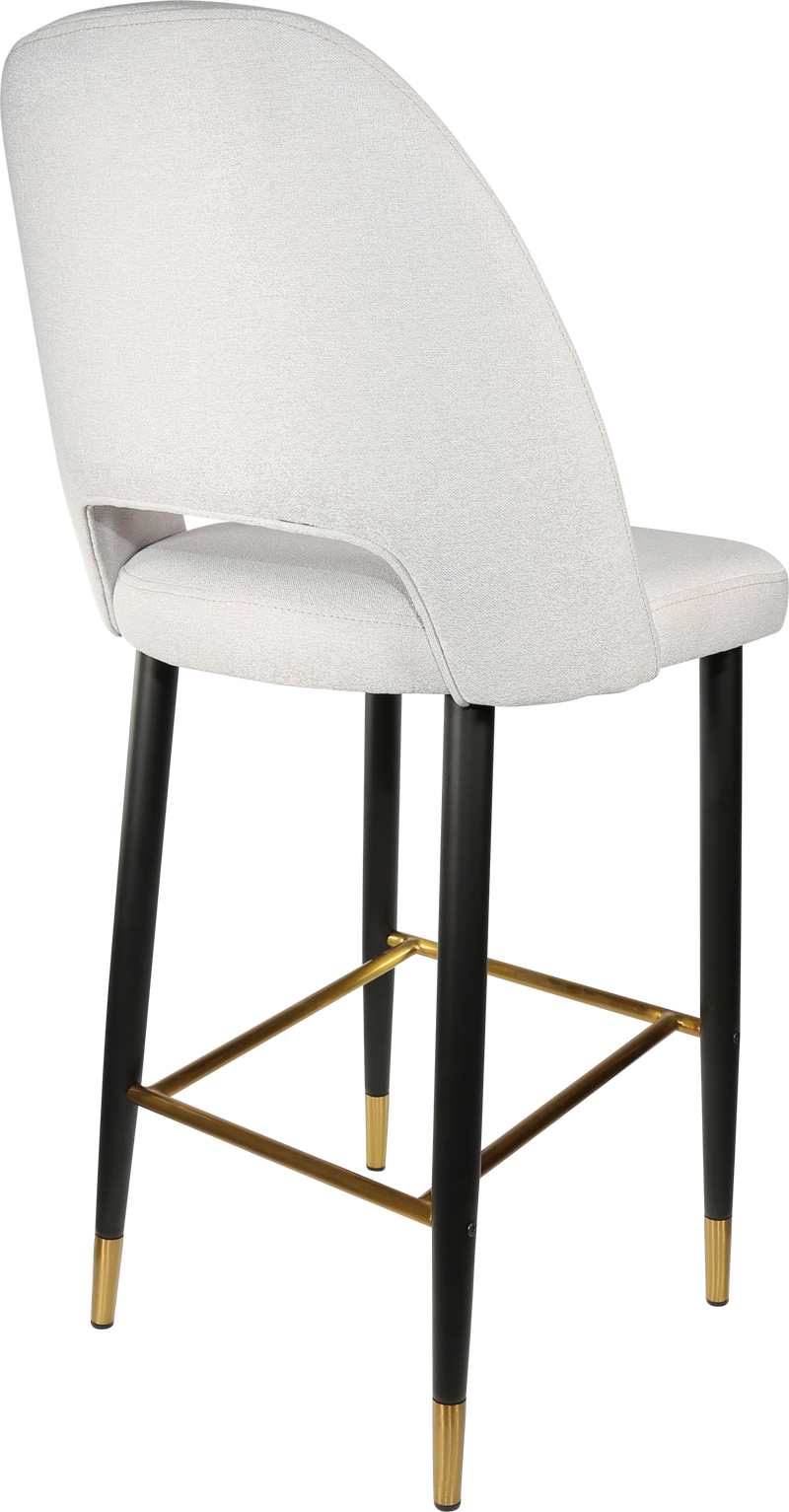 Durafurn Semifreddo Stool - Black Metal 750h Legs-Elite Office Furniture